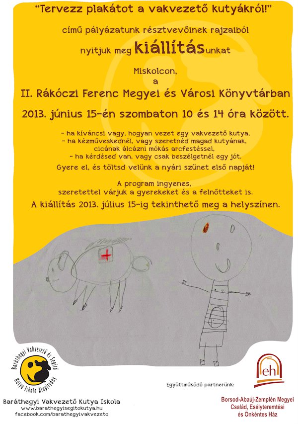 Rajzpályázat kiállítás