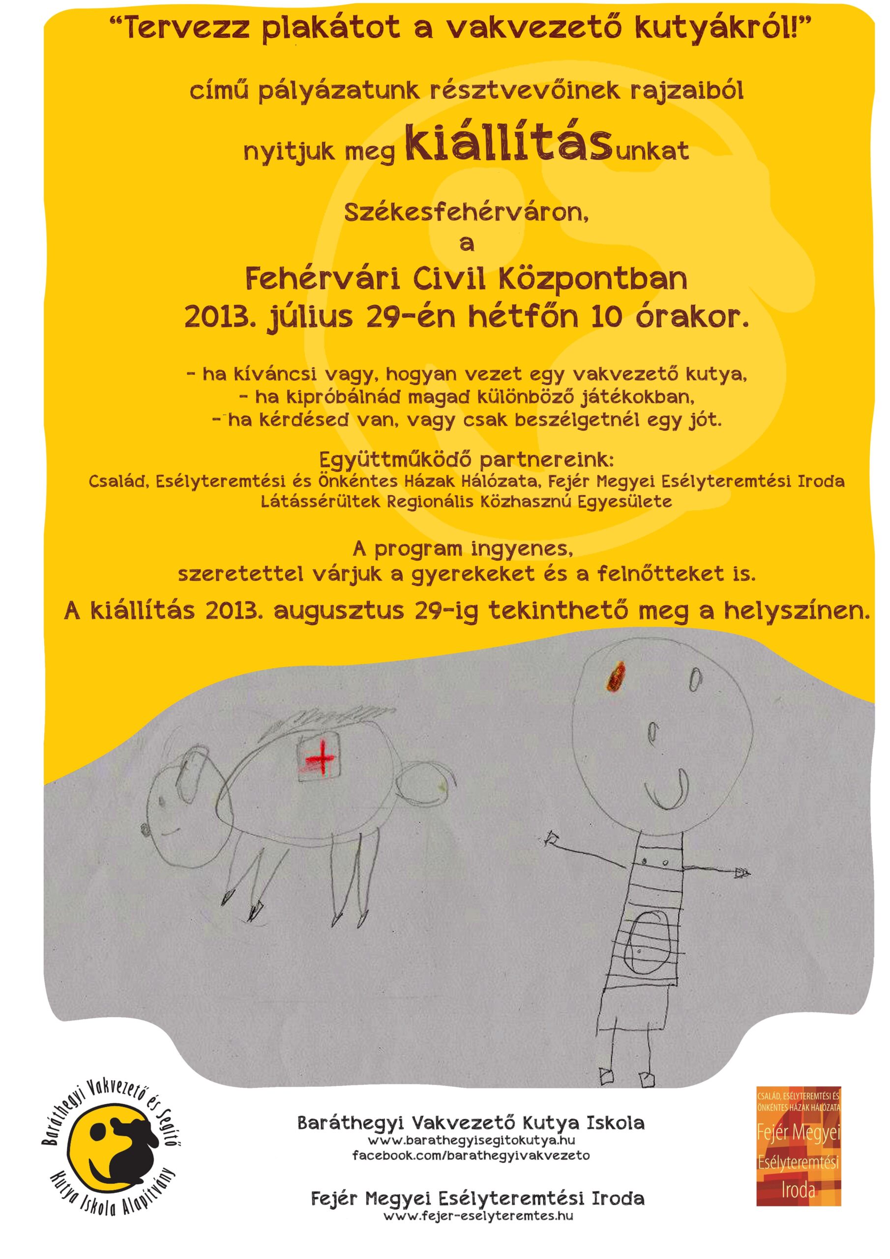 Rajzpályázat kiállítás Székesfehérváron