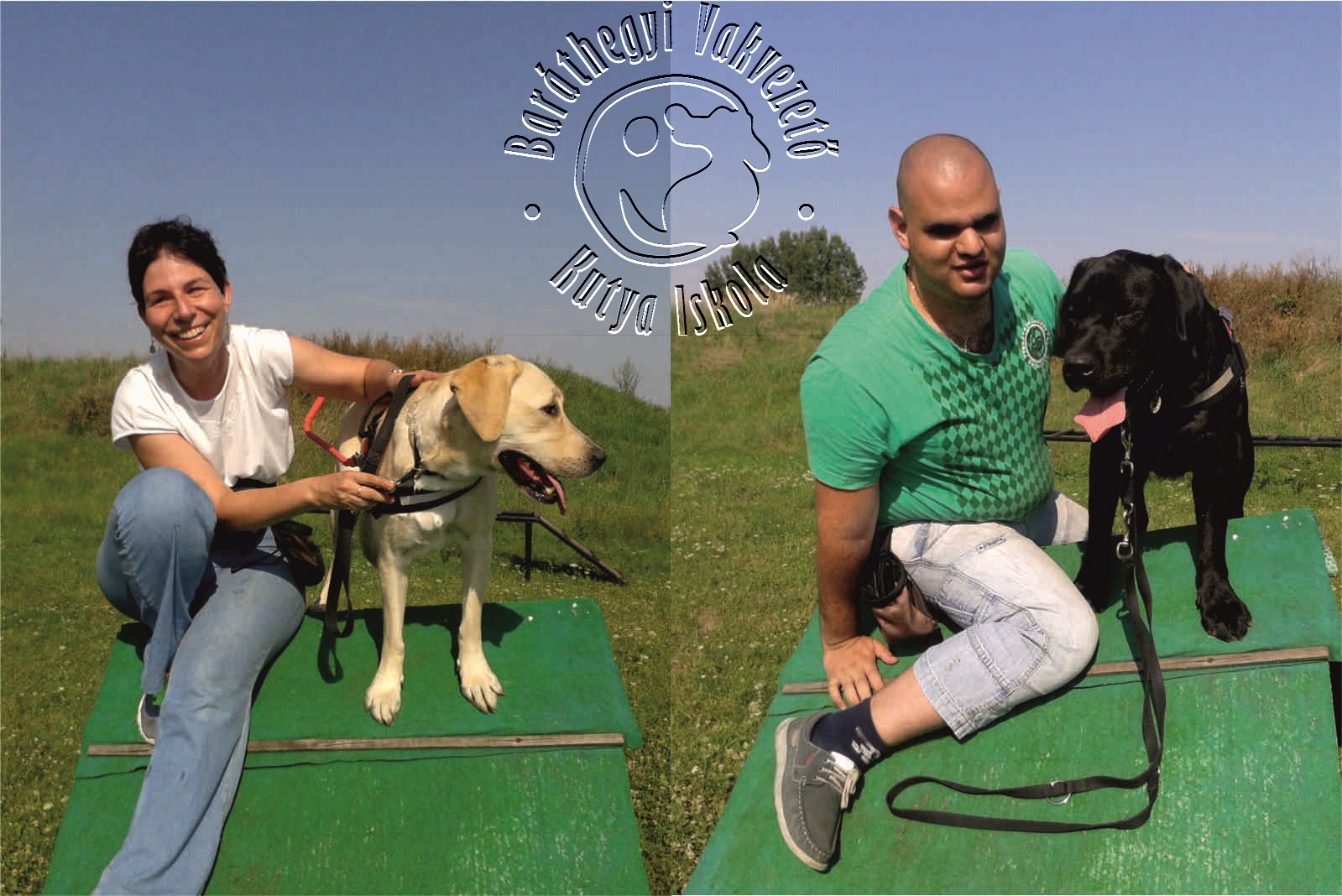 Two newly trained hungarian guide dogs found owners