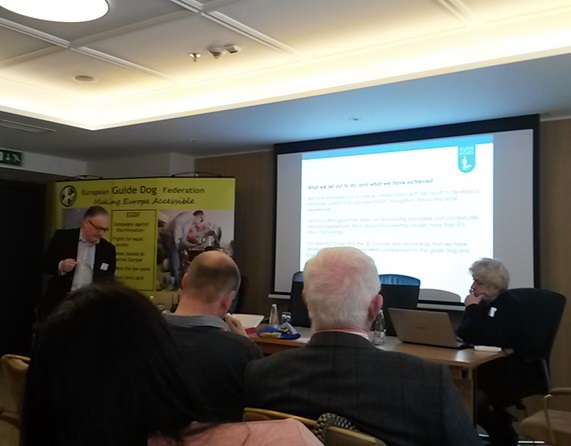 We’ve participated in the General Meeting of the European Guide Dog Federation