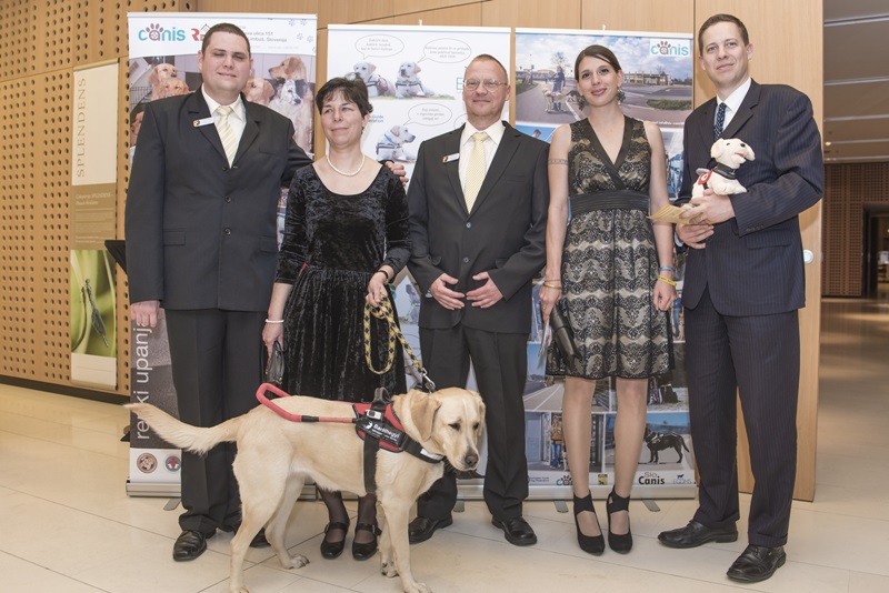 At the Conference of the European Guide Dog Federation