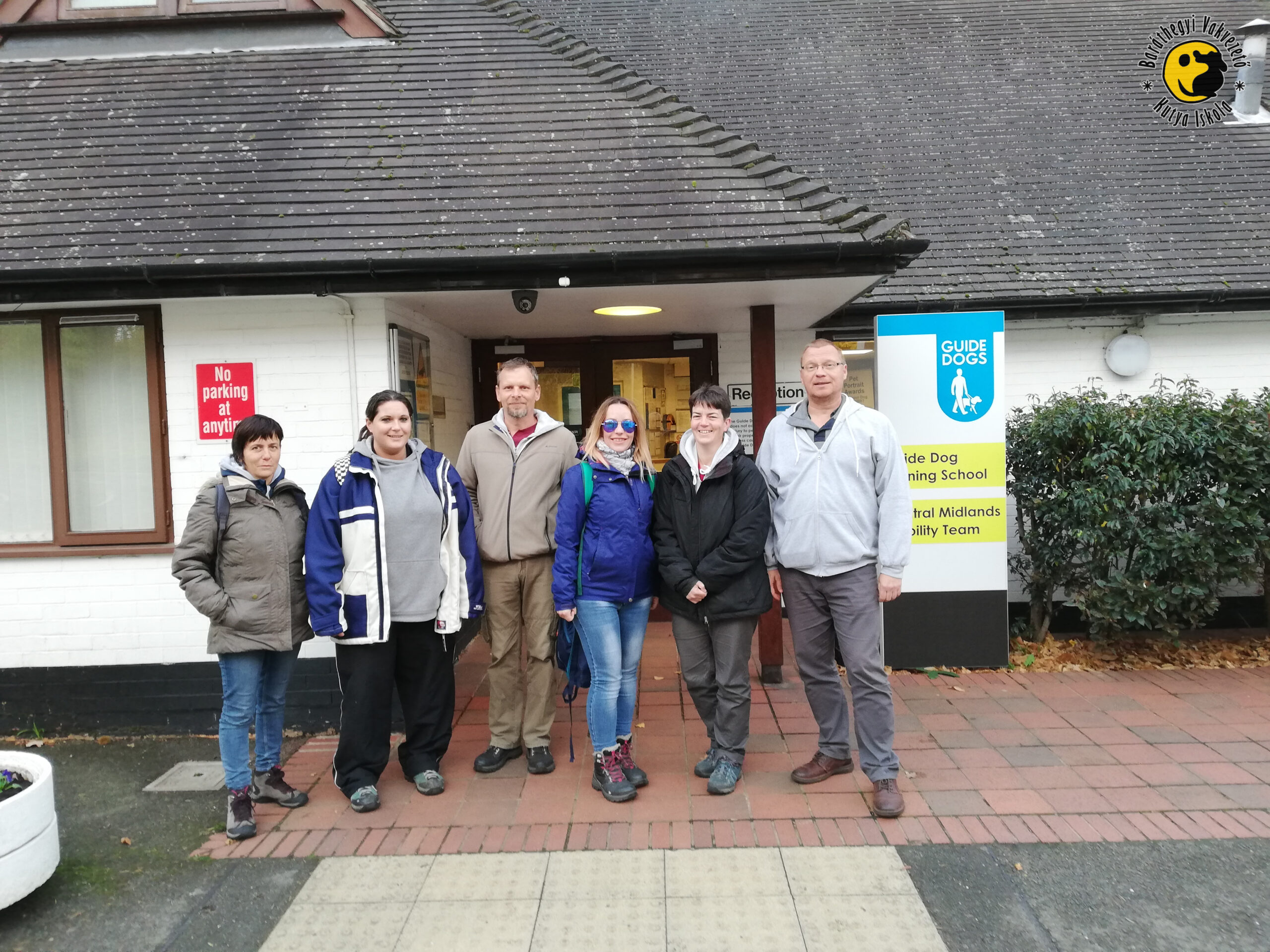 We visited the Guide Dogs breeding center in Birmingham and the Training School of Leamington