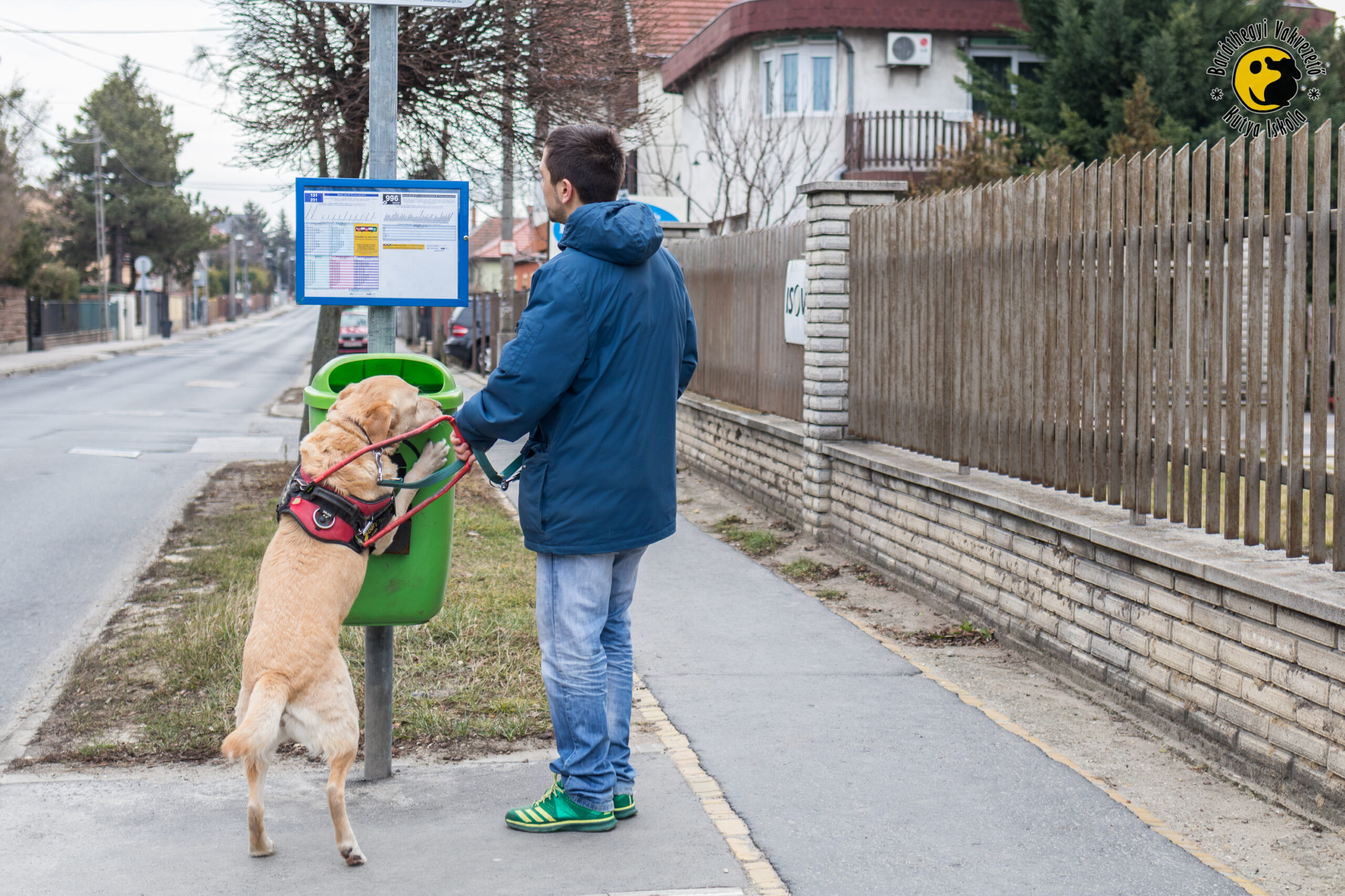 Andy shows you the station but doesn’t read the timetable