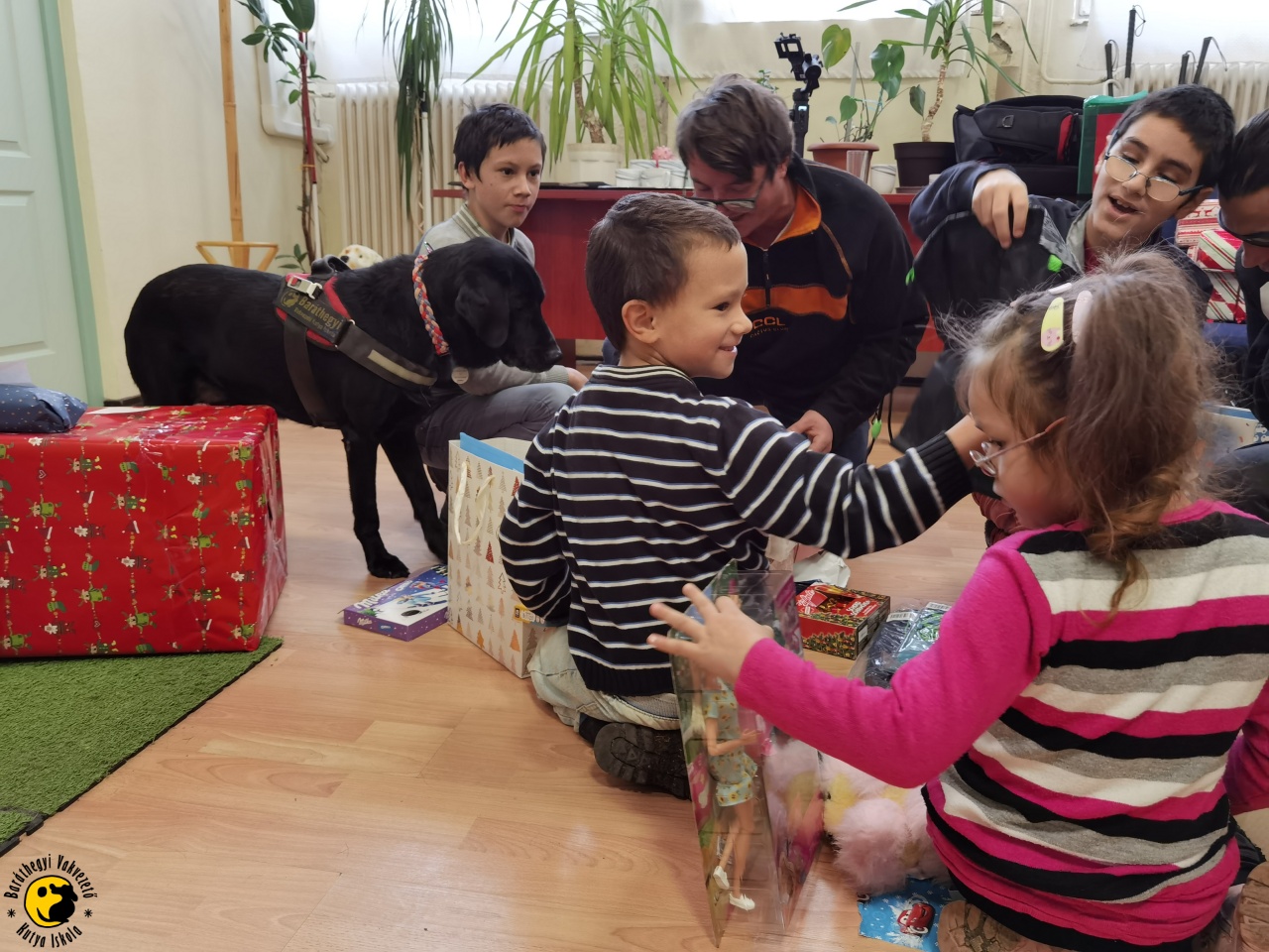 Karácsonyi angyalkákat hívtunk a gyerekeknek