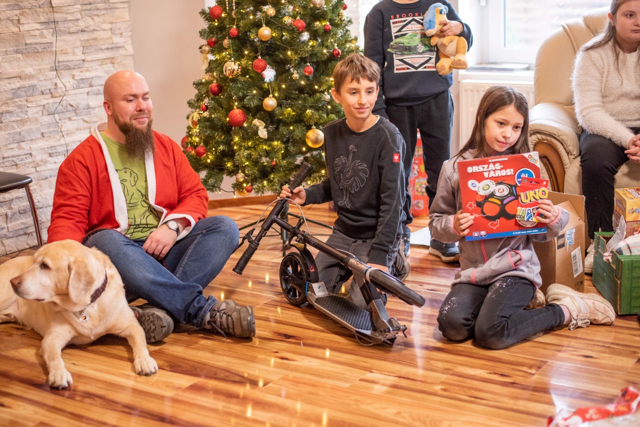 We brought Christmas Gifts with Our Guide ogs